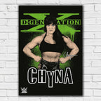 D Generation X Chyna WWE Print Poster