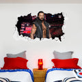 Drew McIntyre WWE Broken Wall Sticker
