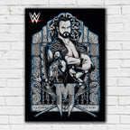 Drew McIntyre Graphic WWE Print Poster