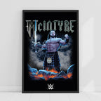 Drew McIntyre Sword WWE Print Poster