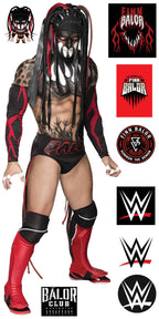 Finn Balor WWE Decal 1 + Bonus Wall Sticker Set