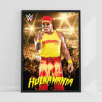 Hulk Hogan Crowd WWE Print Poster