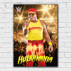 Hulk Hogan Crowd WWE Print Poster