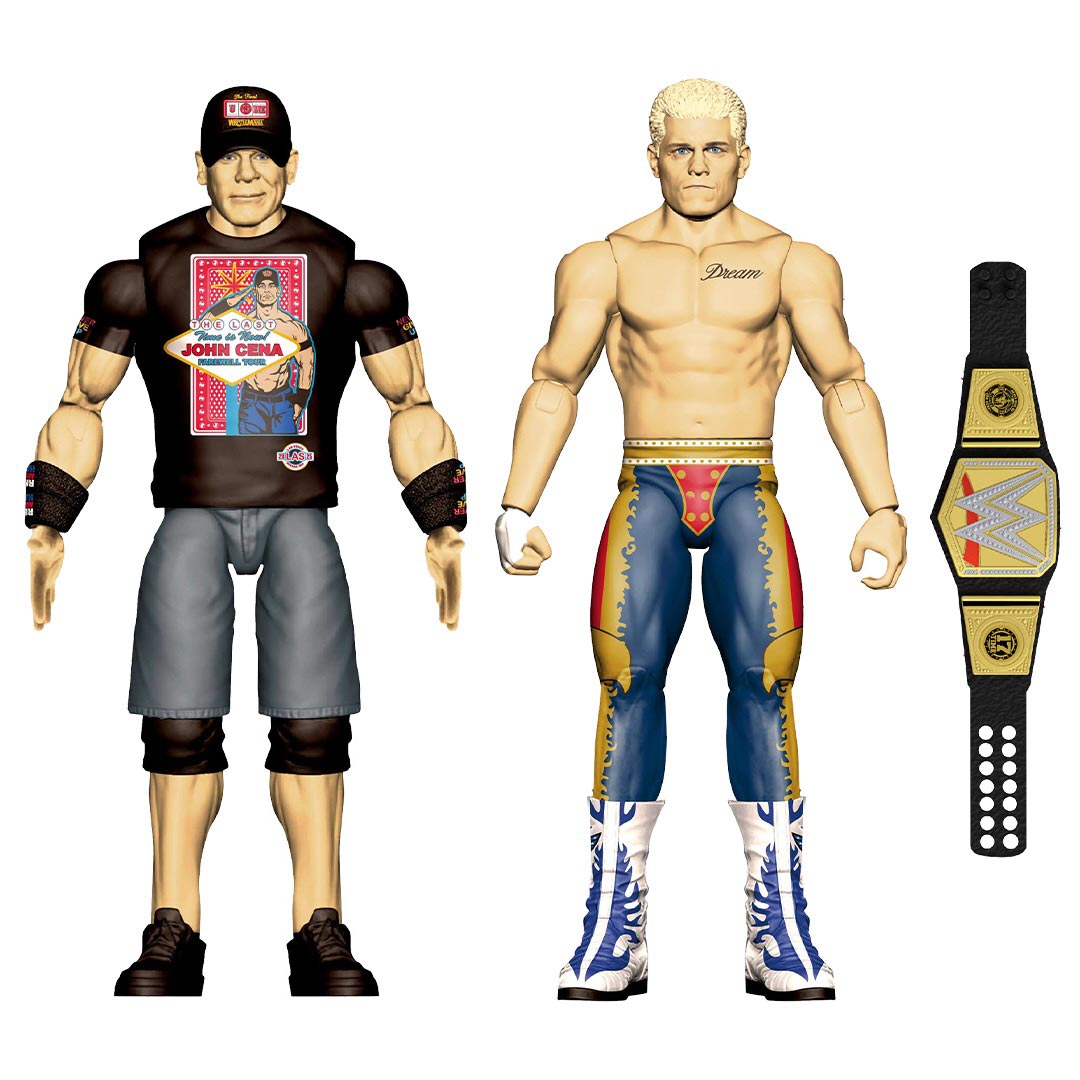 John Cena & Cody Rhodes WWE Main Event Showdown Series #26 (2-Pack)