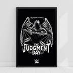 Judgement Day Black & White Sketch WWE Print Poster