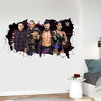 Judgement Day WWE Broken Wall Sticker