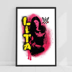 Lita Spray Paint WWE Print Poster