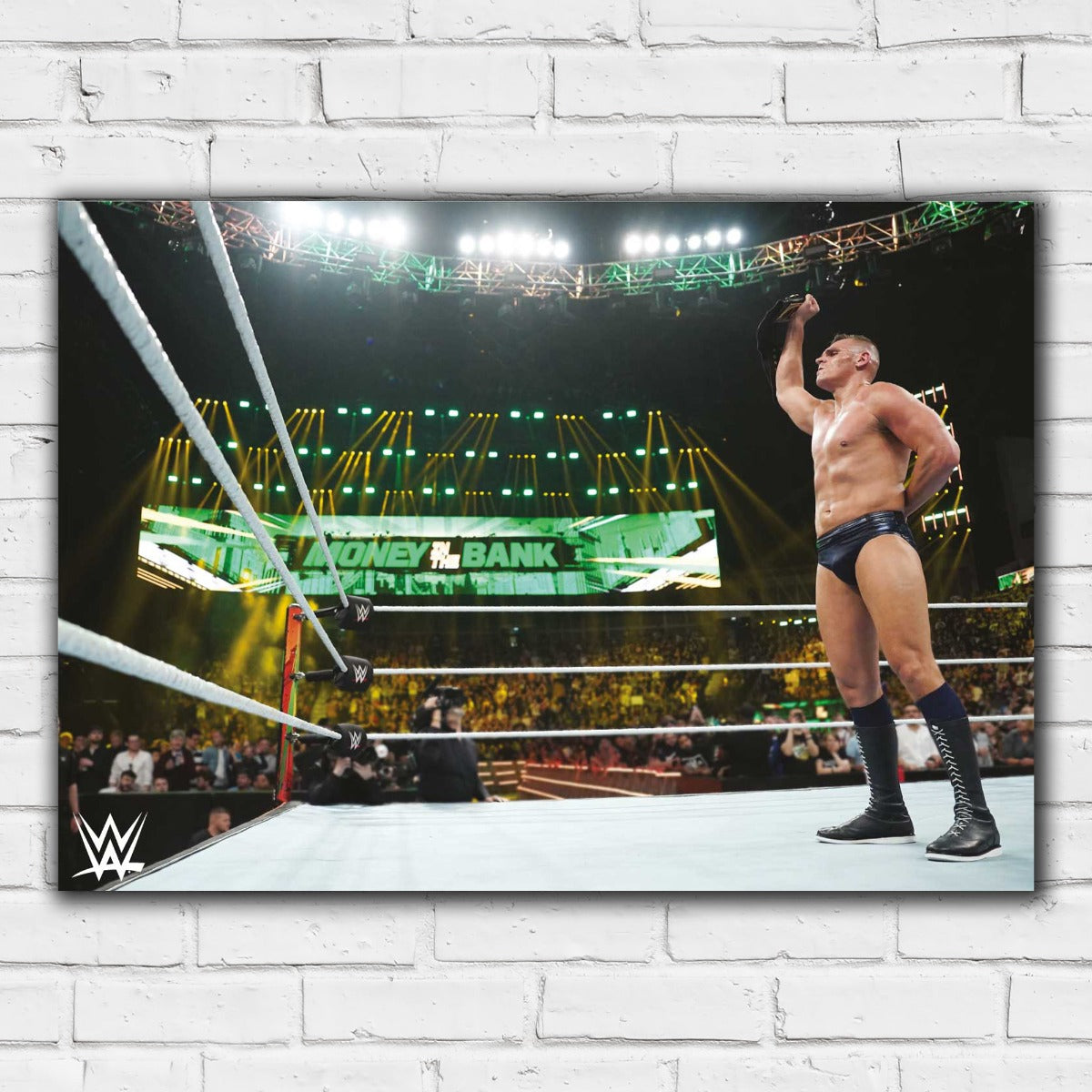 Gunther MITB WWE Print Poster