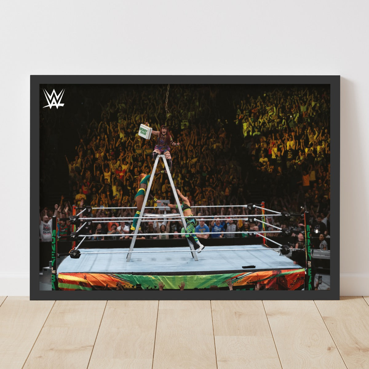 Iyo Sky MITB Win WWE Print Poster