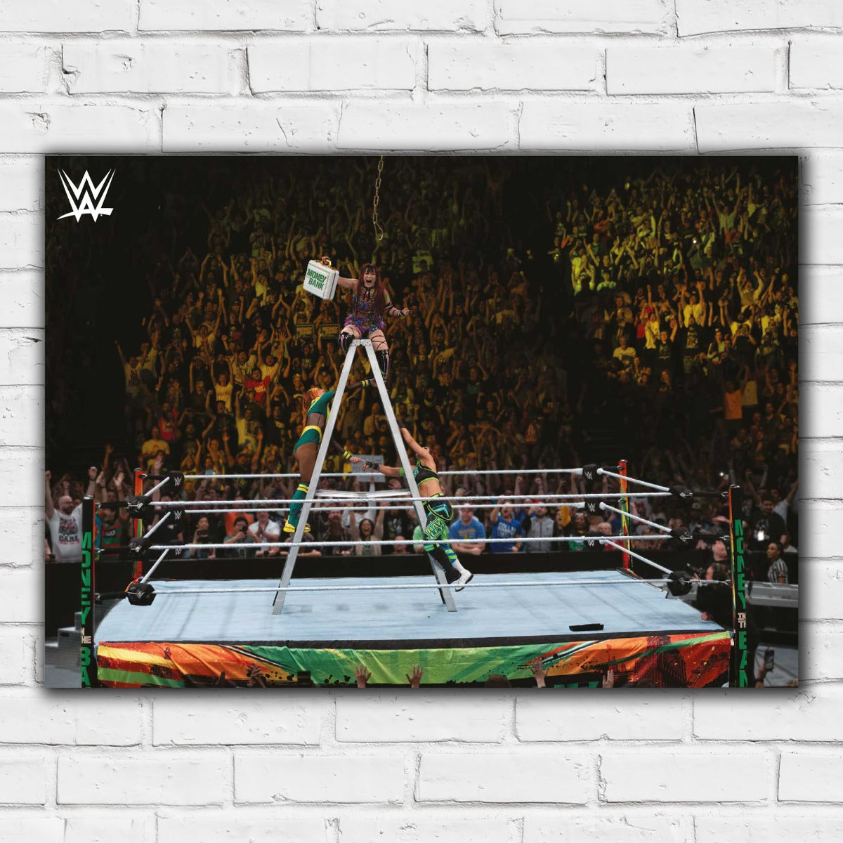 Iyo Sky MITB Win WWE Print Poster