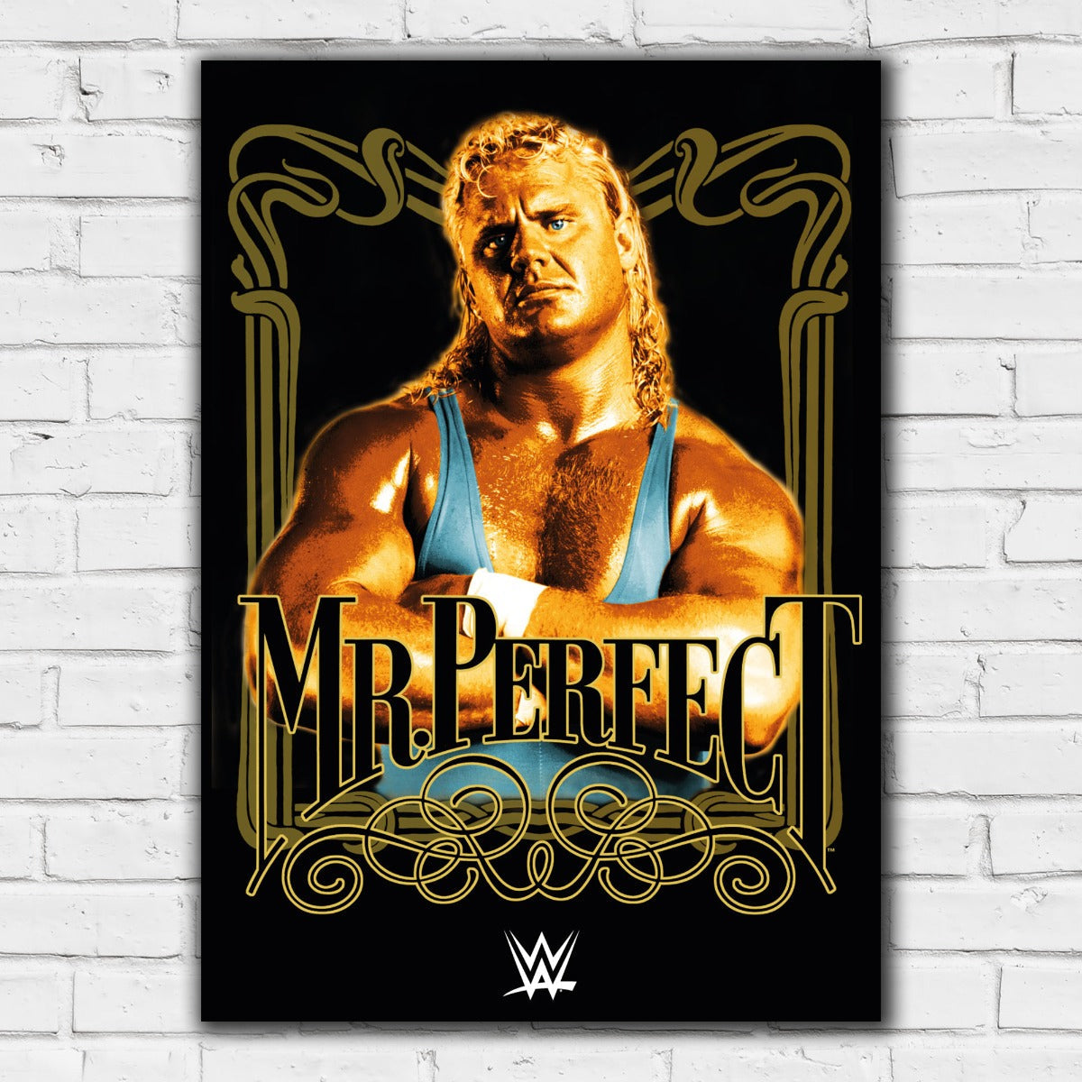 Mr Perfect Graphic WWE Print Poster
