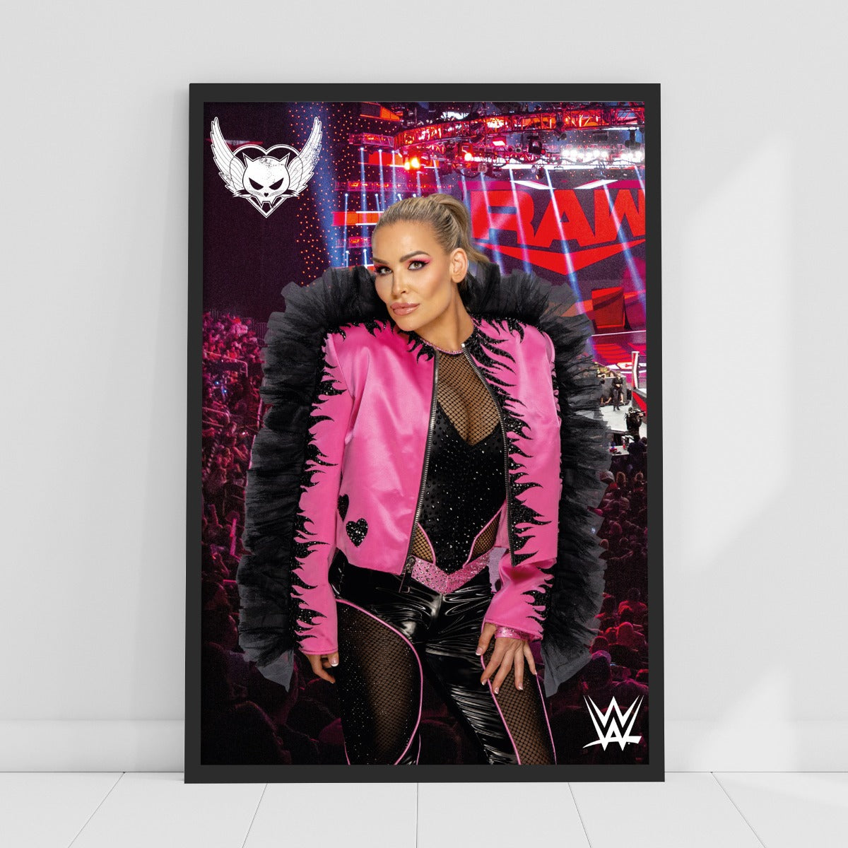 Natalya Crowd WWE Print Poster