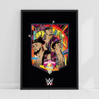 New Day Rainbow Graphic WWE Print Poster