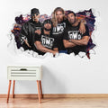 nWo WWE Broken Wall Sticker