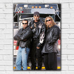 New World Order Group WWE Print Poster