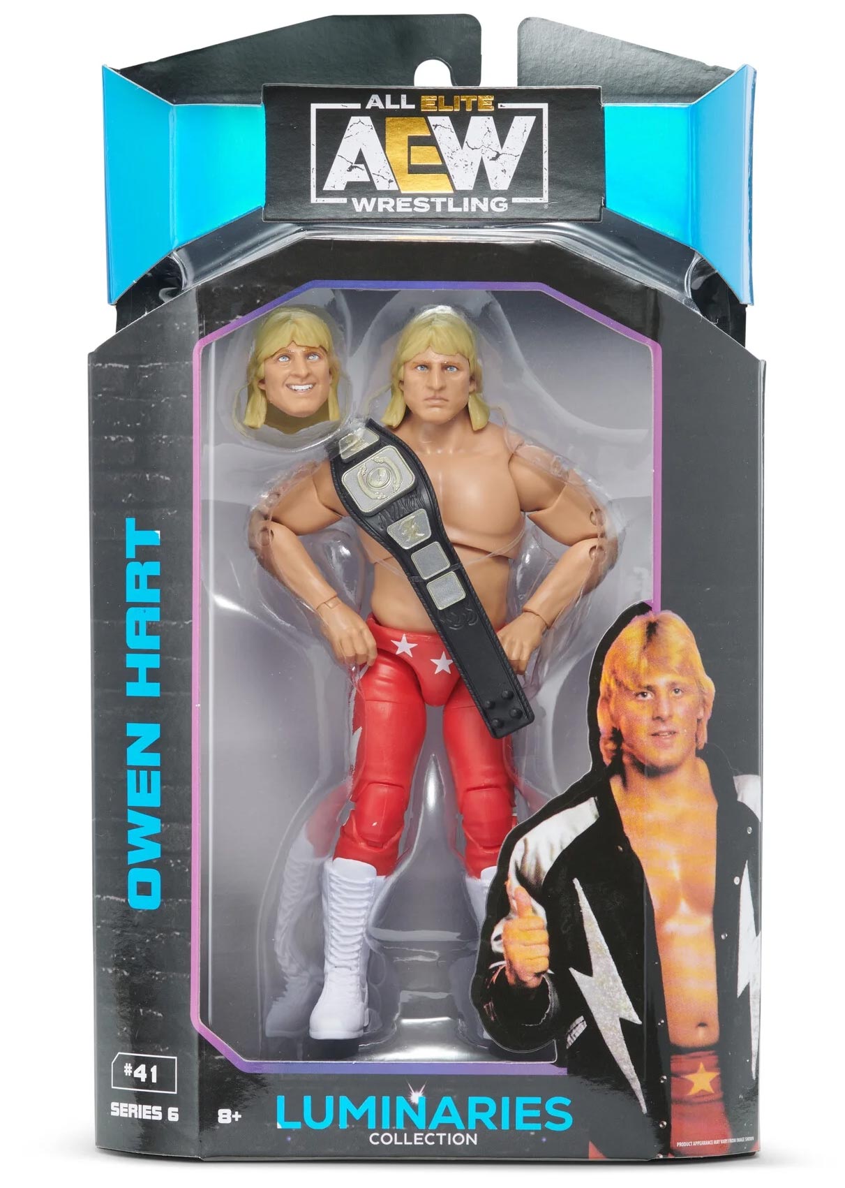 Owen Hart - AEW Unmatched Collection Series #6 (Luminaries)