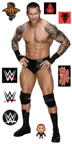 Randy Orton WWE Decal + Bonus Wall Sticker Set