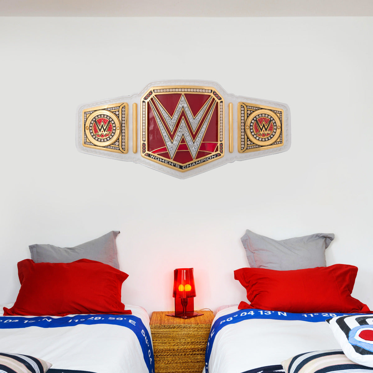 WWE RAW Women's Championship Title Belt Wall Sticker