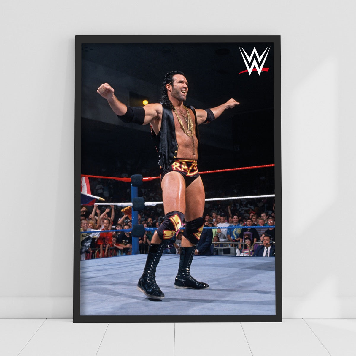 Razor Ramon in Ring WWE Print Poster