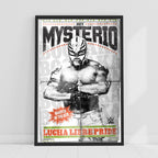 Rey Mysterio Lucha Libre Pride WWE Print Poster