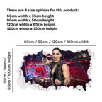 Rhea Ripley WWE Broken Wall Sticker