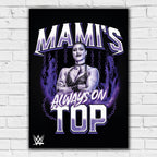 Rhea Ripley Mami's Always on Top WWE Print Poster