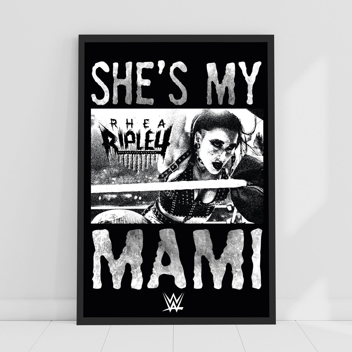 Rhea Ripley She's My Mami WWE Print Poster