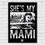Rhea Ripley She's My Mami WWE Print Poster
