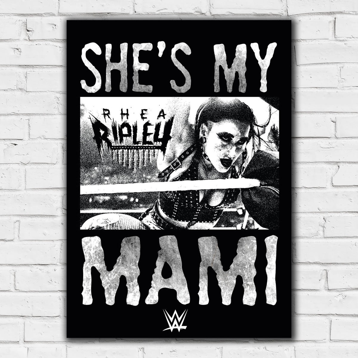Rhea Ripley She's My Mami WWE Print Poster