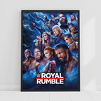 WWE Royal Rumble Lightning Print Poster