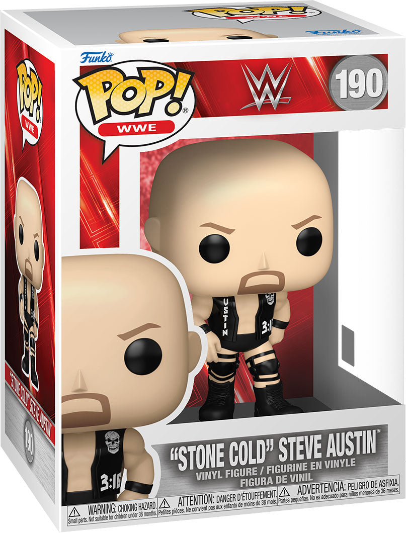 "Stone Cold" Steve Austin WWE POP #190
