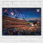 WWE SummerSlam Fireworks Print Poster