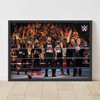 The Bloodline in Ring WWE Print Poster