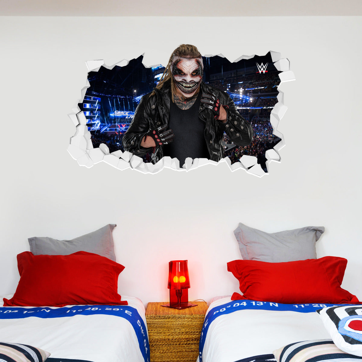 The Fiend Bray Wyatt WWE Broken Wall Sticker