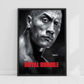 The Rock Royal Rumble WWE Print Poster