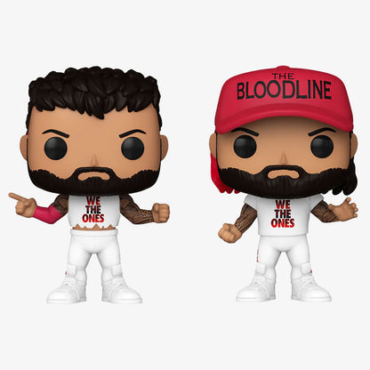 The Usos: Jey Uso & Jimmy Uso WWE POP Vinyl (White attire) 2-Pack