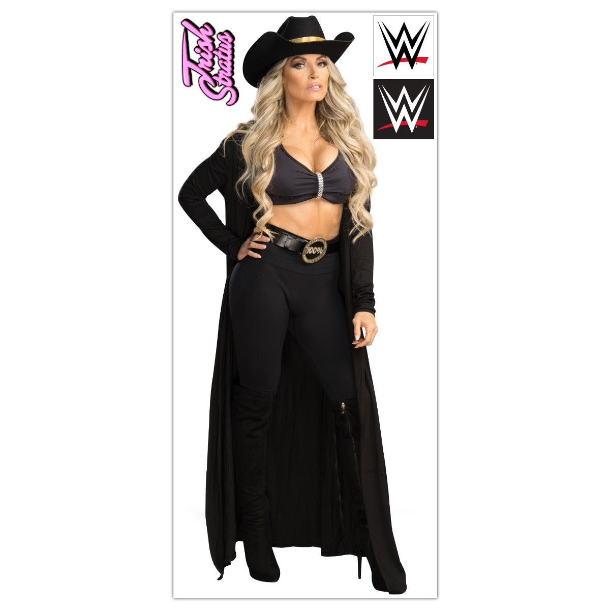 Trish Stratus WWE Cut Out Wall Sticker