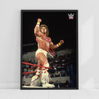 Ultimate Warrior in Ring WWE Print Poster