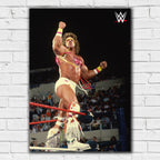 Ultimate Warrior in Ring WWE Print Poster