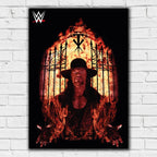 Undertaker Gates WWE Print Poster