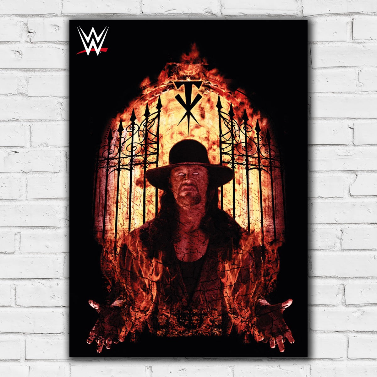 Undertaker Gates WWE Print Poster