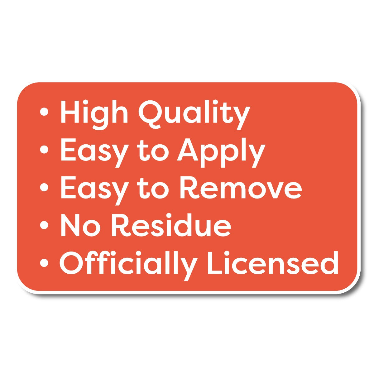 WWE Undisputed Universal Championship Belt Wall Sticker