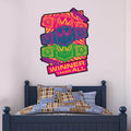 Winner Takes All WWE 90's Wall Sticker