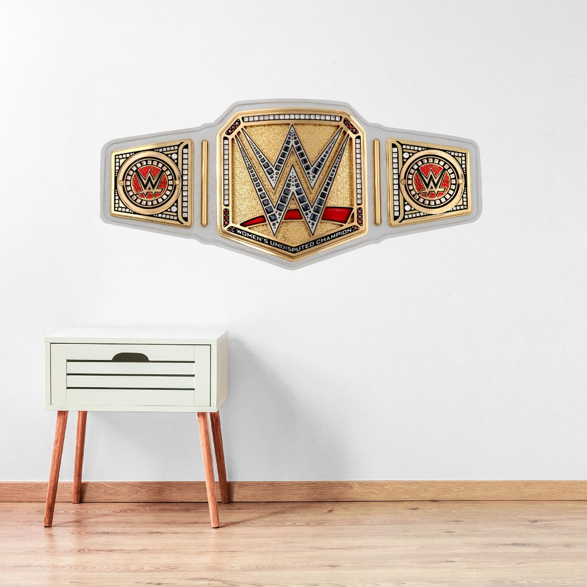 WWE Women's Championship Belt Wall Sticker