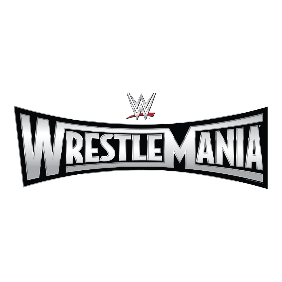 WWE WrestleMania Logo Wall Sticker