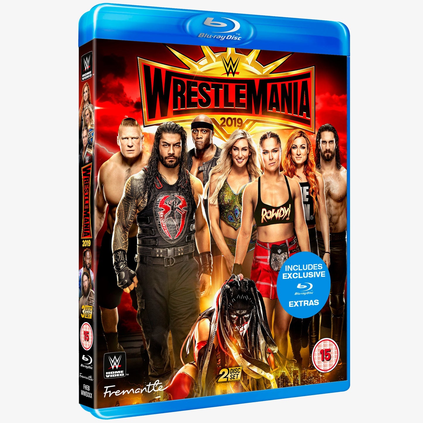 WWE WrestleMania 35 Blu-ray