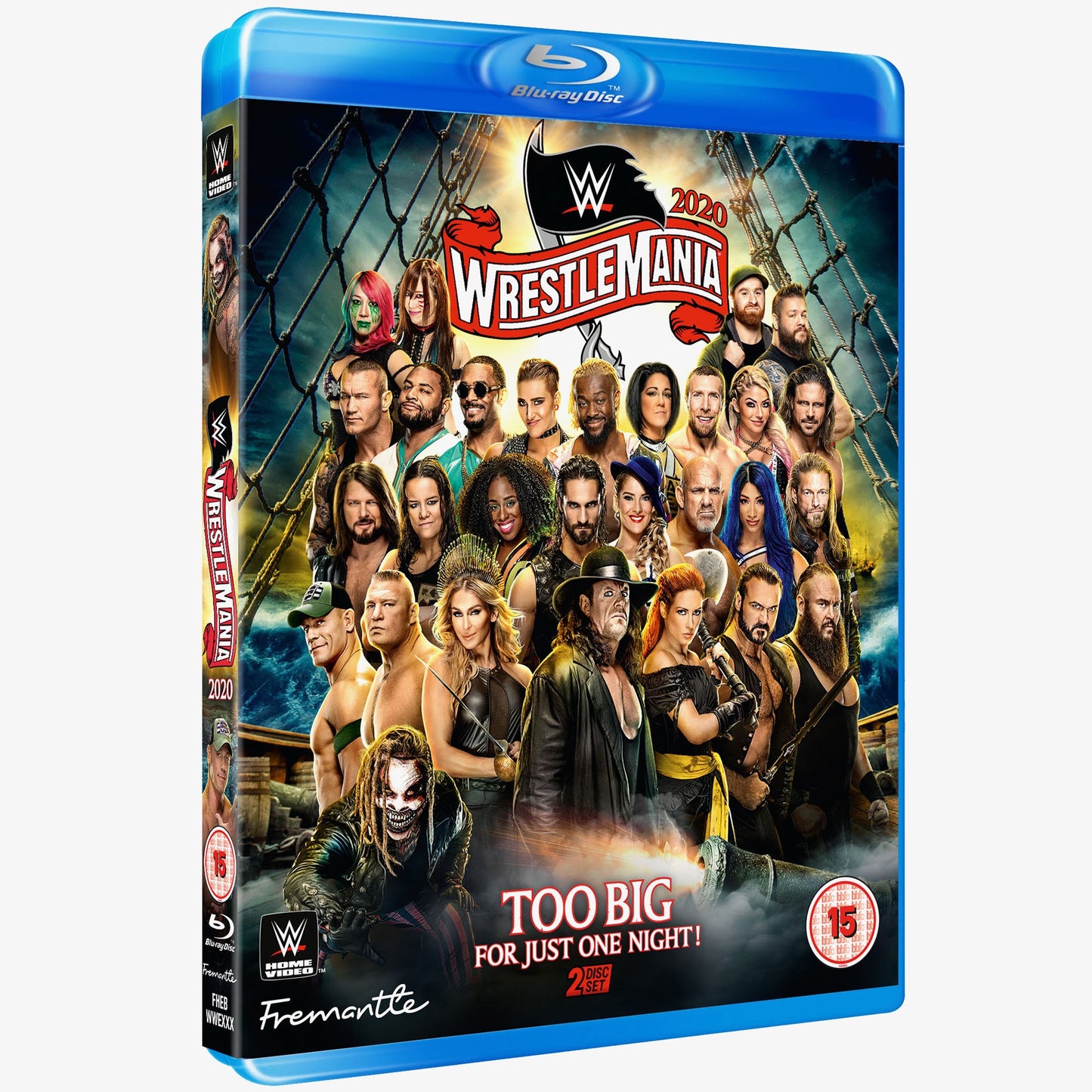 WWE WrestleMania 36 Blu-ray