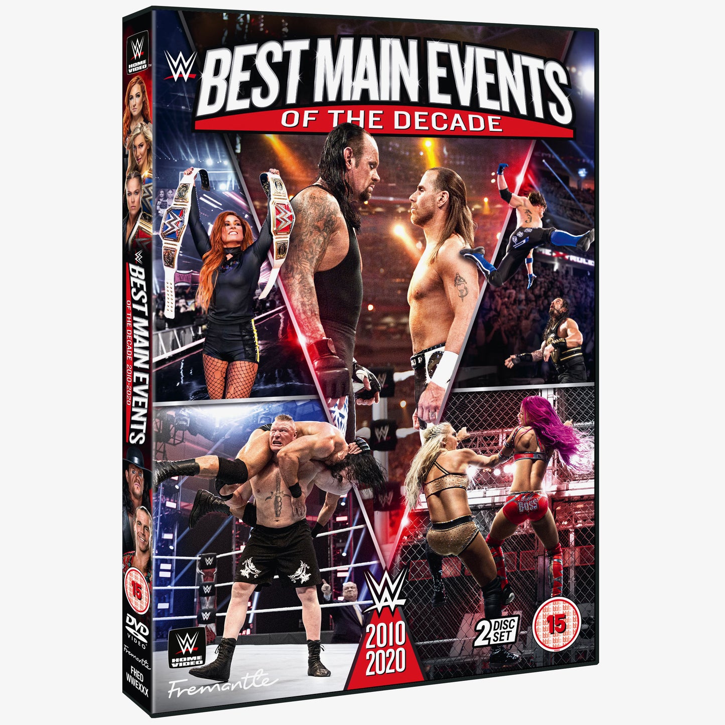 WWE Best Main Events of the Decade 2010-2020 DVD