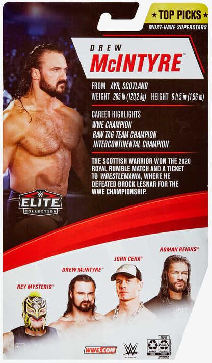 Drew McIntyre WWE Elite Collection Series (Top Picks 2021)