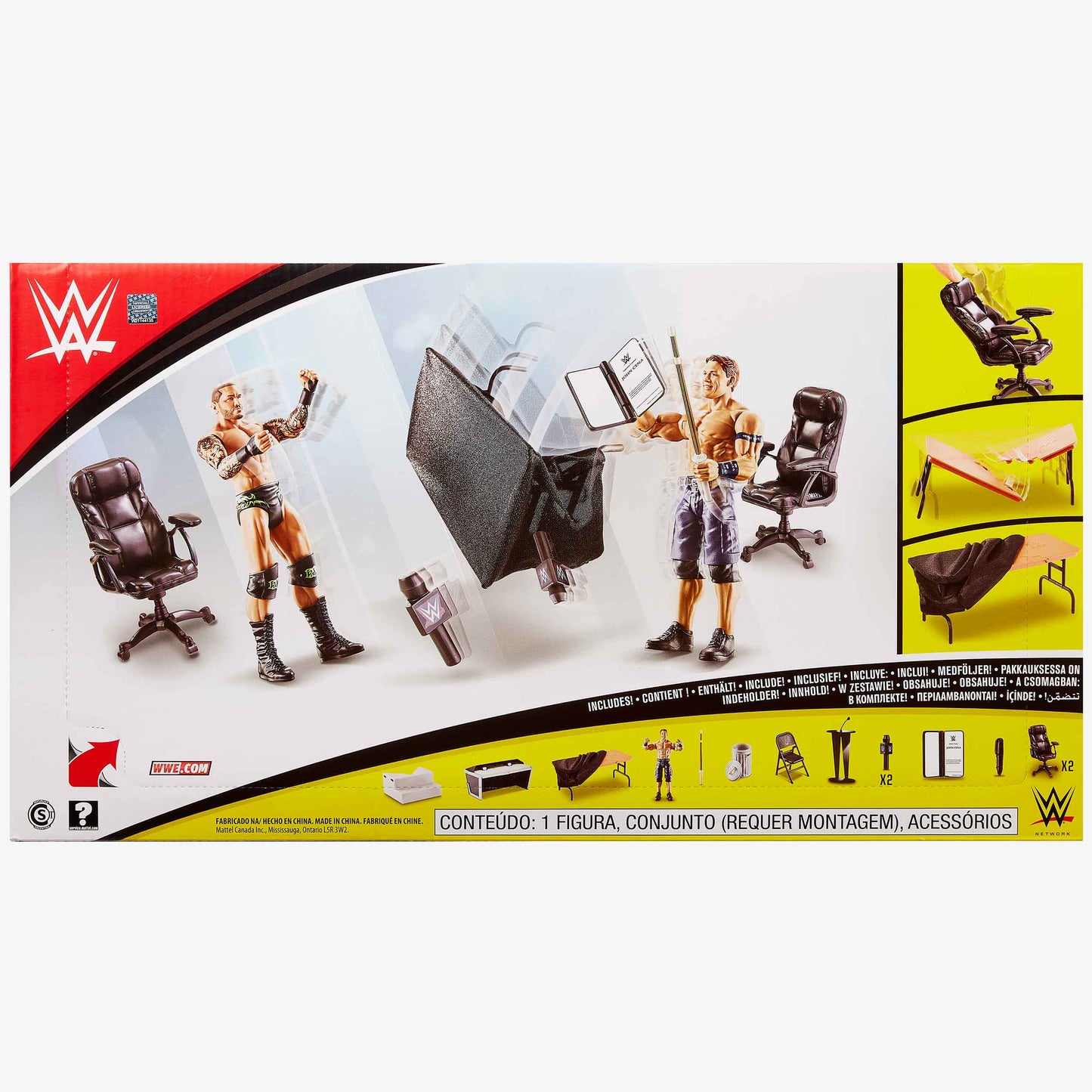 WWE Contract Chaos Playset (with John Cena Figure)